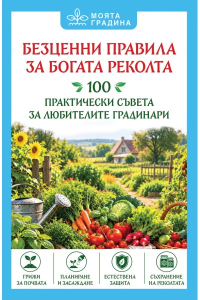 Безценни правила за богата реколта 100 практически съвета за любителите градинари